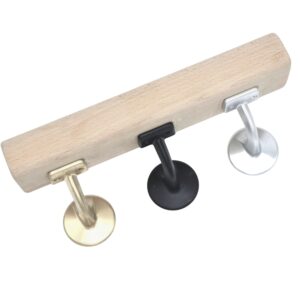 Soportes con base plana para pasamanos planos